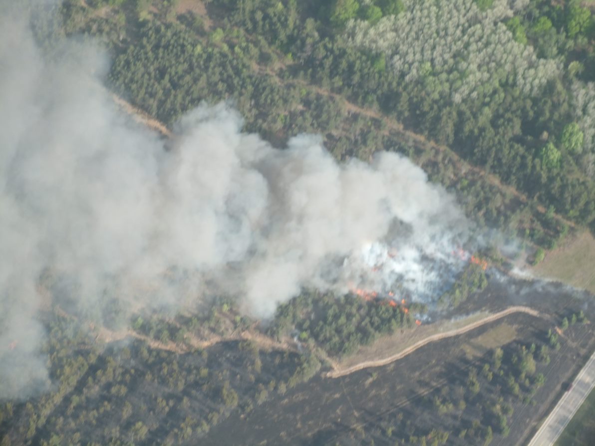 DNR DNR crews continue to work at 425acre fire in Wexford County
